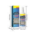 thumbnail image 3 of Headstone Cleaner Spray Granite Marker Cleaning Kit 3.4 Fl Oz Stain Remover For Memorials Concrete Natural Stone Clear, 3 of 8
