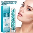 thumbnail image 7 of Copper Peptide Face Capsules Serum for Repair, Anti Aging Firming Essence, Collagen Boosting Hydrating Treatment for Mature Skin, 30pcs Blister Pack for Daily Freshness, 7 of 7