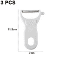thumbnail image 2 of Cuchillo para pelar multifuncional 3 piezas - Blanco Ormromra CPB-DE-LYY1359-2, 2 of 5