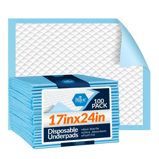 Almohadillas desechables MED PRIDE 43 x 61 cm (300 unidades)