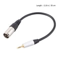 thumbnail image 2 of OULII Male to Male Audio Cable Gold Plated Connectors Black for Karaoke 1Pcs, 2 of 6