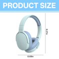 thumbnail image 2 of Bamboohart Ear Muffs for Noise Reduction Advanced Sound Blocking Earmuffs Comfortable Ear Protection for All Day Wear Blue, 2 of 5