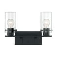 thumbnail image 2 of Sommerset 2 - Light Matte Black /  Black Contemporary / Modern Wall Sconce, 2 of 3