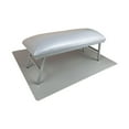 thumbnail image 3 of EHJRE Arm Rest for Nails with Mat Desk Hand Stand for Nail for Salon Home Nail Art Light Grey, 3 of 8