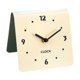 thumbnail image 4 of Reloj de mesa decorativo de metal con números arábigos nórdicos simples, reloj de escritorio para Blanco, 4 of 9