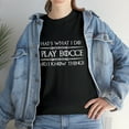 thumbnail image 2 of Bocce Ball Player - I Play Bocce Ball & I Know Things T-Shirt, 2 of 2