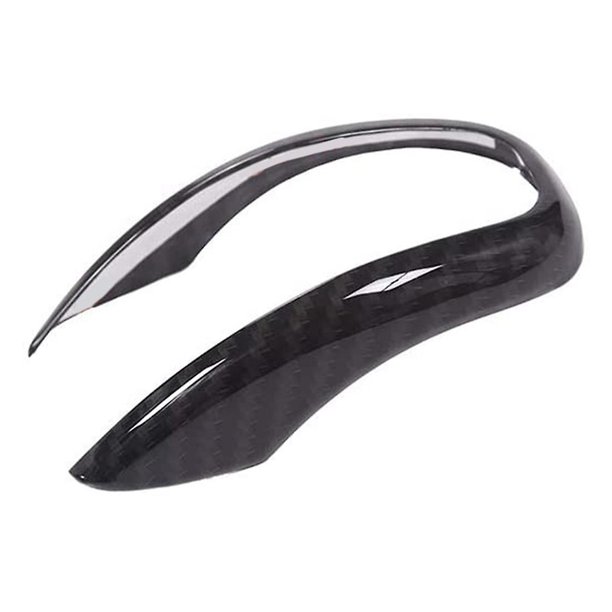 Gear Pegatinas para la cubierta del pomo de la palanca de cambios para Stelvio 2017 2018 2019 Accesorios, ABS Fibra de carbono
