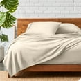 thumbnail image 2 of Bare Home Sand Microfiber Sheet Set, Wrinkle Resistant, Deep Pocket, Twin XL, 2 of 6