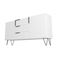 thumbnail image 5 of Manhattan Comfort Beekman 4 Shelves Engineered Wood Sideboard in White, 5 of 5