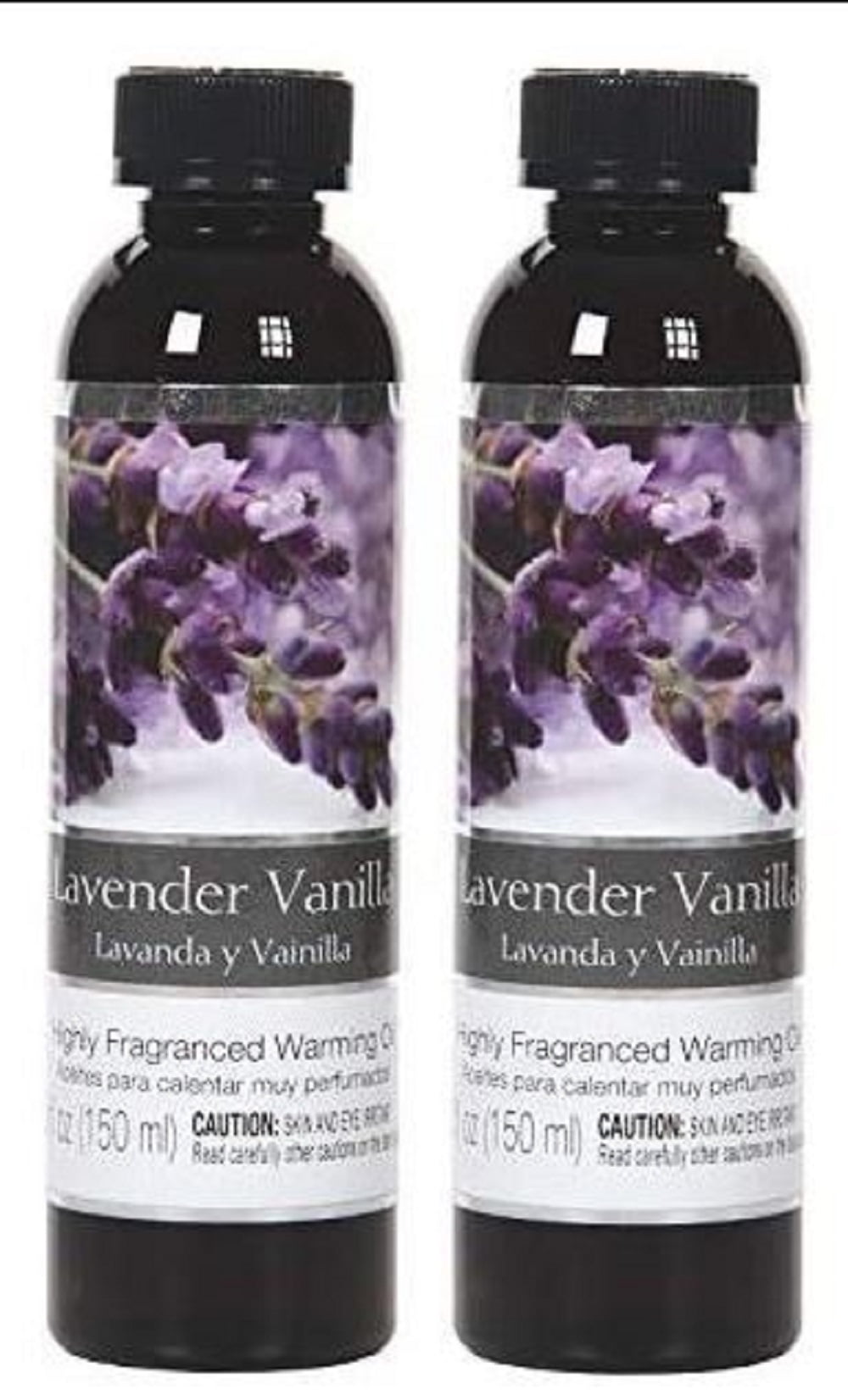 Hosley's Set of 2, 5 oz Lavender Vanilla Fragrance Warming Oils