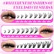 thumbnail image 3 of Kit de Extensiones de Pestañas Floranest Lash Clusters 560 piezas D Curl, 3 of 8