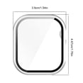 thumbnail image 3 of Funda Protectora Tempe Glass PC Cover para Apple Watch Series 10 42MM (plateado) Rojo, 3 of 8