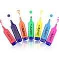 thumbnail image 4 of MFg2020 Enlumineur, Pointe Biseautée, Couleurs Assorties, 7 Unités, 4 of 7
