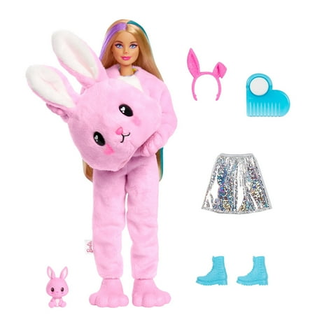 Barbie - Cutie Reveal Doll - Bunny - Multi