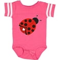 thumbnail image 3 of Inktastic Ladybug with a White Heart Girls Baby Bodysuit, 3 of 5