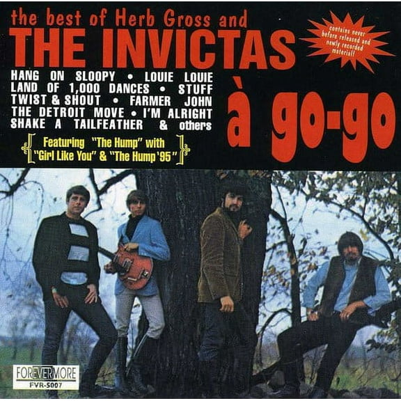 The Invictas - Best of Herb Gross & Invictas - Rock N' Roll Oldies - CD