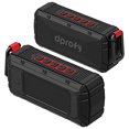thumbnail image 1 of Dprofy 2 altavoces de golf magnéticos portátiles con Bluetooth, inalámbricos, impermeables, IPX6/a prueba de golpes, altavoces de golf magnéticos de tercera generación para carrito de golf, tiempo de, 1 of 5