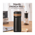 thumbnail image 2 of 2 in 1 Portable 320Ml Coffee Pot French Press Coffee Maker Stainless Steel Chilled Insulated 8H Travel Mug With Filter, 2 of 10