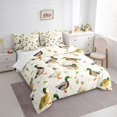 thumbnail image 3 of Homewish Rustic Mallard Duck 7pcs Bedding Comforter Set,Country Farmhouse Queen Bedding Sets,Beige Gray Queen Sheet Sets For Boys Kids,Luxury Bedroom Decor Reversible, 3 of 8