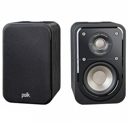 Polk S10 American HiFi Home Theater Compact Satellite Surround Speaker (Best Compact Hifi Speakers)