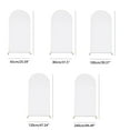 thumbnail image 2 of Hariumiu Machine Washable Backdrop Cover Arch Cover Durable Elegant Wedding Arch Backdrop Cover for Party Baby Shower Banquet Decoration, 2 of 11