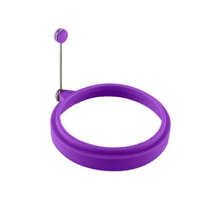

labakihah cake mold silicone round shaped eggs rings pancake mold ring handles nonstick frying