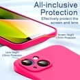 thumbnail image 5 of Square Soft Liquid Silicone Cover Case For iPhone 15 14 13 12 11 Pro Max Plus XS XR X Colorful Ultra Armor Bumper Cover, 5 of 5