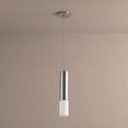 thumbnail image 3 of 18 Inch 11.9W 120V 1 Led Pendant-Aged Brass Finish-Matte White Glass Color-3000 Color Temperature Oxygen Lighting 3-654-40, 3 of 7