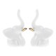 thumbnail image 1 of 1 Set 2 Pcs Jewelry Holders Gold Plating Elephant Adornments Ring Holders, 1 of 4