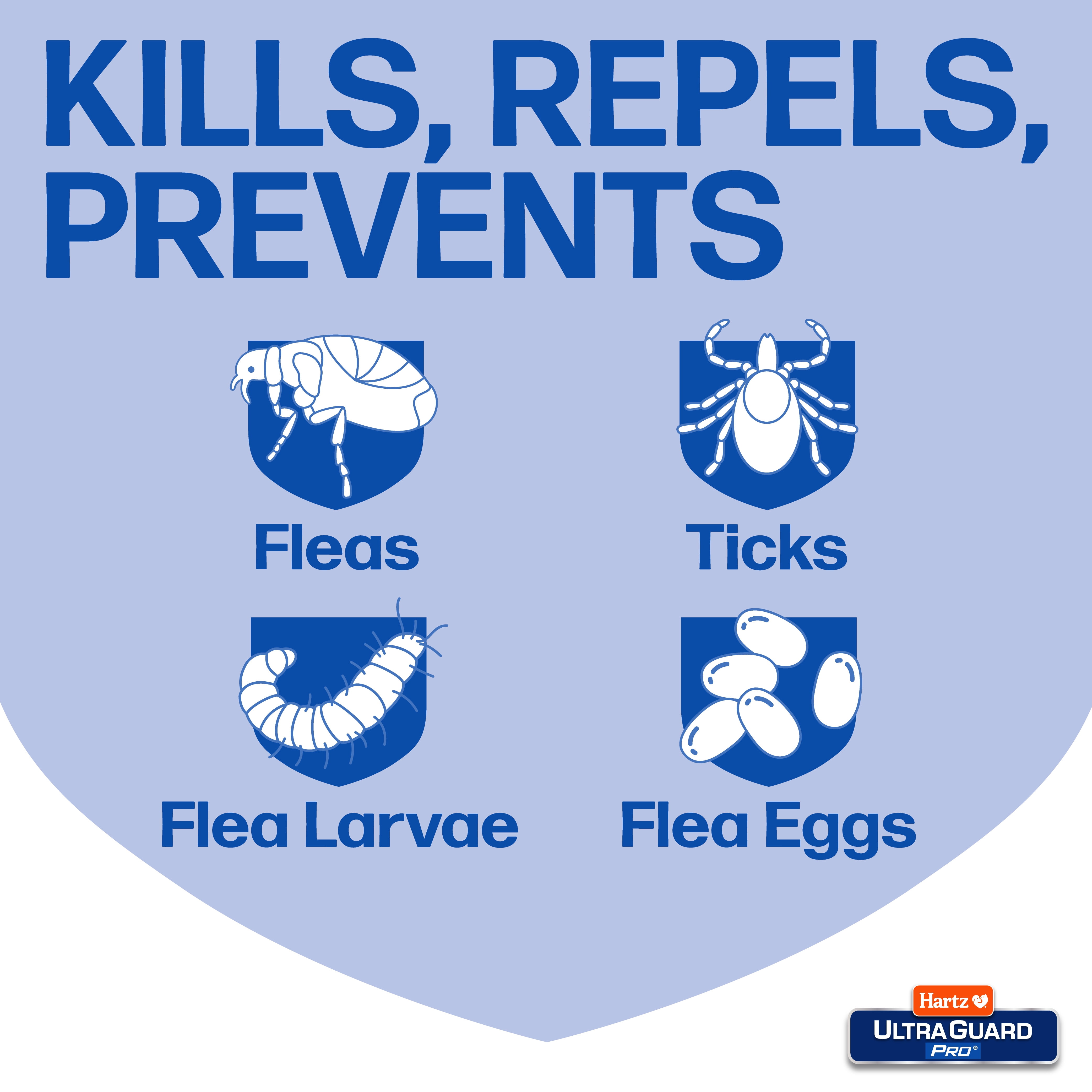 Hartz UltraGuard Pro Reflective Flea & Tick Collar for Dogs and Puppies, 7 Months Protection, 1ct