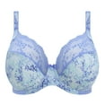 thumbnail image 3 of Elomi Lucie Banded Stretch Lace Plunge Underwire Bra (4490),36J,Cornflower, 3 of 4