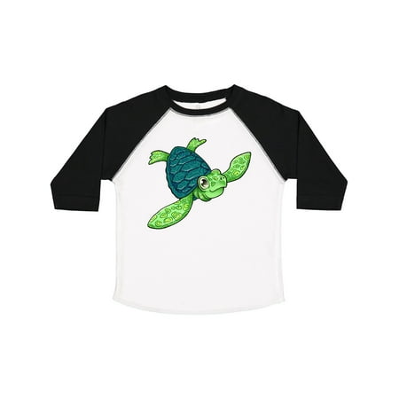 

Inktastic Sea Turtle with Swirls Gift Toddler Boy or Toddler Girl T-Shirt