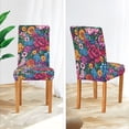 thumbnail image 3 of Yayeee 2 Pack Dining Chair Covers Stretch Parson Chairs Slipcovers Seat Protector, Charming Floral Pattern, 3 of 6