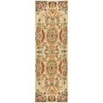 thumbnail image 2 of SAFAVIEH Savonnerie Alene Floral Wool Runner Rug, Sage/Beige, 2'6" x 8', 2 of 10