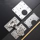thumbnail image 5 of Placa de reparación de bisagras de acero inoxidable Herramientas de bisagra con tornillos de montaje Durables, 5 of 5