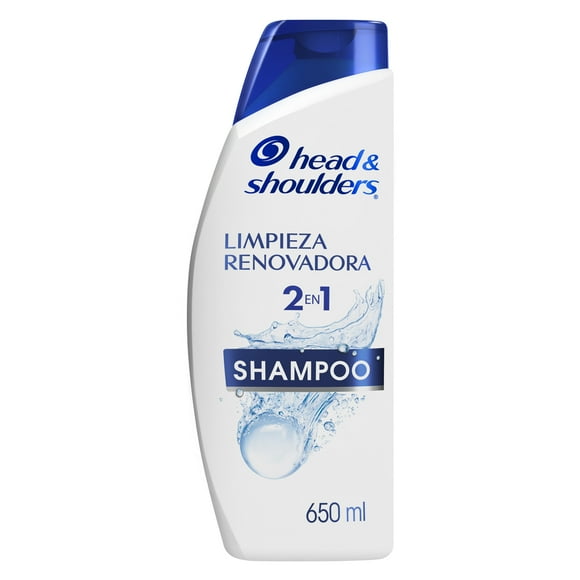 Shampoo Head & Shoulders limpieza Renovadora 2 en 1 Control Caspa 650 ml