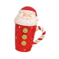 thumbnail image 2 of Taza de ceramica Macarena navideña 3D con asa Papá Noel, 2 of 8