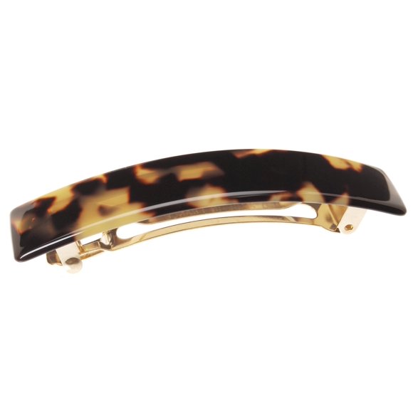 Pasador de pelo rectangular clásico France Luxe Tokyo - Diseño clásico francés para uso diario