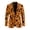 Assorted Halloween Icons, variant on Duck Camouflage Polyester Slim Fit Men's Blazers & Suit Jackets, Single Button Design for Business Prom and Groom Wear