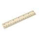 thumbnail image 3 of Reglas de Madera Uxcell de 15 cm 6 Pulgadas 2 Escalas Paquete de 10, 3 of 5