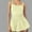 Yellow, variant on ZZwxWA Tennis Dress Built-in Shorts Sleeveless Workout Athletic Dress Romper for Workout Exercise Golf Dresses with Pockets