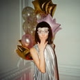 thumbnail image 3 of WORGEOUS 4pcs Portable Party Eyeglasses Glasses Party Glasses Party Accessories, 3 of 8