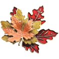 thumbnail image 1 of GHSDFBB Thanksgiving Brooch Pin Autumn Brooch Fall Leaves Enamel Pin Maple Leaf Lapel Pin Maple Leaf Jewelry Gifts Decorations (Colorful), 1 of 7