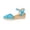 Blue_006, variant on Closed Toe Wedges Heels for Women Dressy Platform Wedge Sandals Ankle Strap Heeled Espadrilles Sandals Ladies Comfortable Cork Summer Dress Shoes Red 8(EU-40)