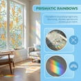 thumbnail image 4 of Unique Bargains Static Cling Floral 3D Prism Window Privacy Film Yellow 39.4" x 23.6", 4 of 8