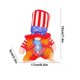 thumbnail image 3 of Adorno de muñeca con sombrero alto iluminado para el Día de la Independencia Muñecas de piernas cortas para el Día de la Independencia, 3 of 5