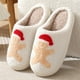 thumbnail image 3 of Zapatillas populares de algodón para mujer, pantuflas de algodón cálidas de felpa para invierno, Navidad y Halloween, para interior y hogar, 3 of 5