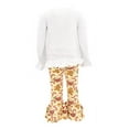 thumbnail image 4 of Unique Baby Girls 2 Piece Sweet Christmas Cookies Ruffle Outfit (9Y, White), 4 of 5