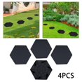 thumbnail image 1 of 4x Escalones de jardín, Escalones de jardín para el hogar, Piedra de jardín Decorativa de imitación para paisajismo al Aire Libre, de jardín Forma hexagonal, 1 of 8