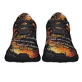 thumbnail image 5 of Tis Near Halloween Witch Shoes Sneakers for Women Men Black Size 8.5, 5 of 7